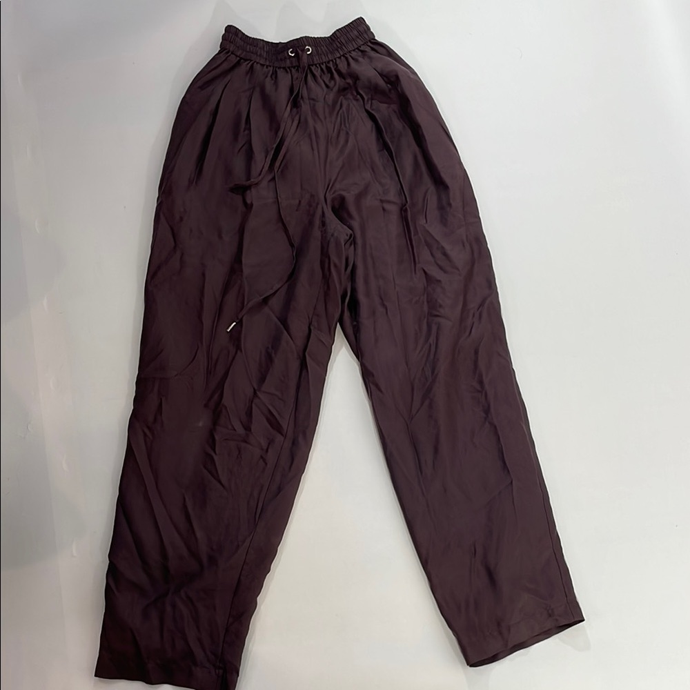 Silk Laundry Slouch Pants - Picture 3 of 7